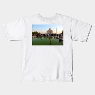 Tourists and Reflections Kids T-Shirt